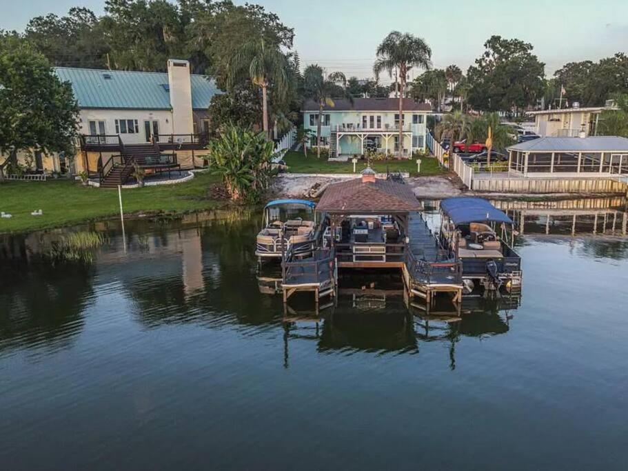 Lakefront Duplex With Pontoon Boat 2 Bedroom Home Маунт-Дора Екстер'єр фото